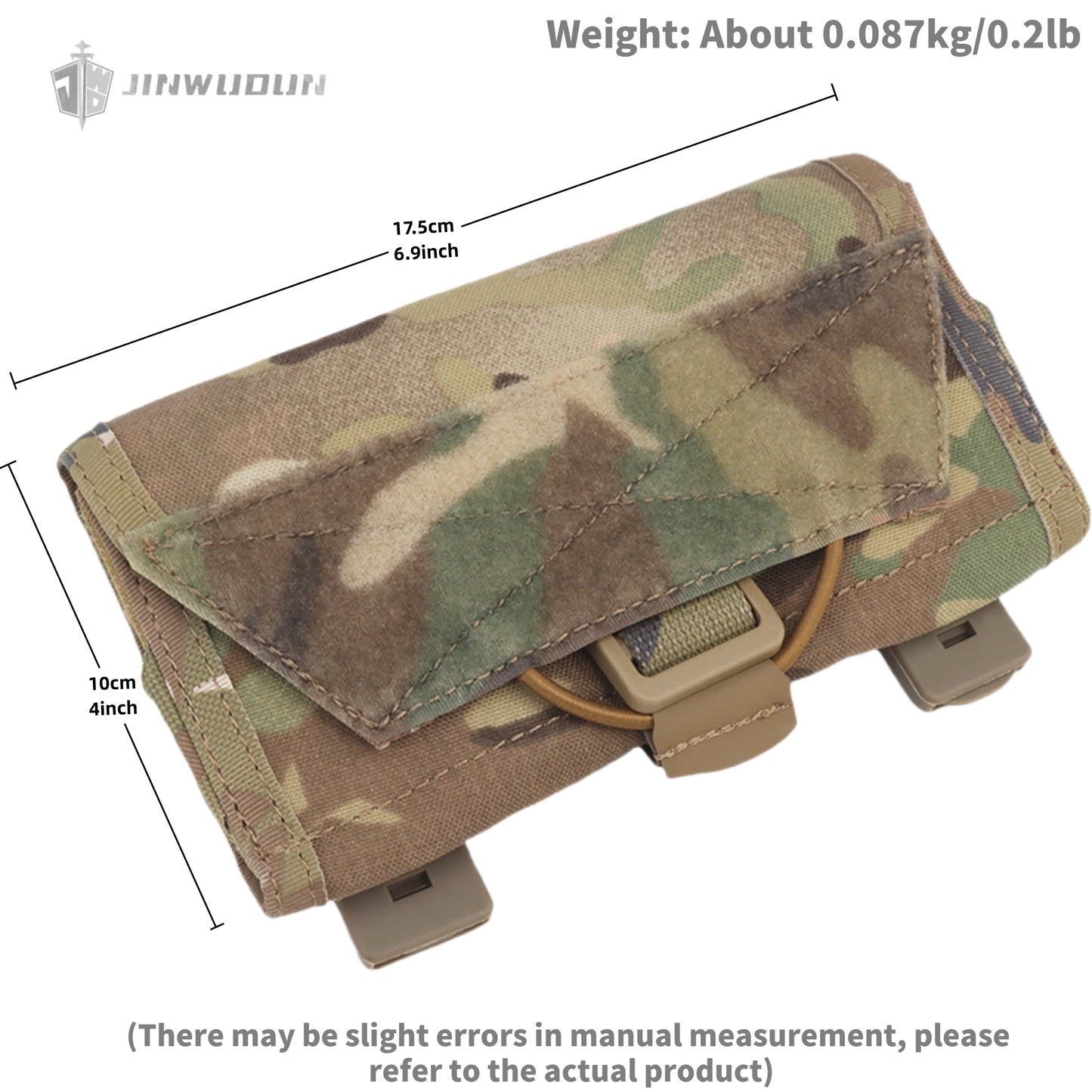 Outdoor tactical vest MOLLE system adapted to mobile phone navigation function package