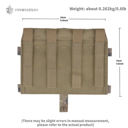 R model M4 triple panel tactical vest molle expansion board contains 5.56 triple pack