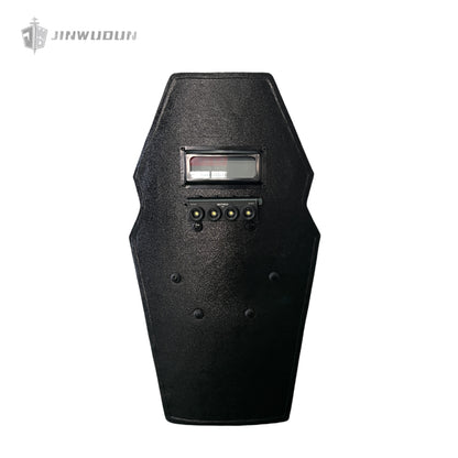 NIJ-III+ bulletproof shield, silicon carbide ceramic material, spray polyurea layer