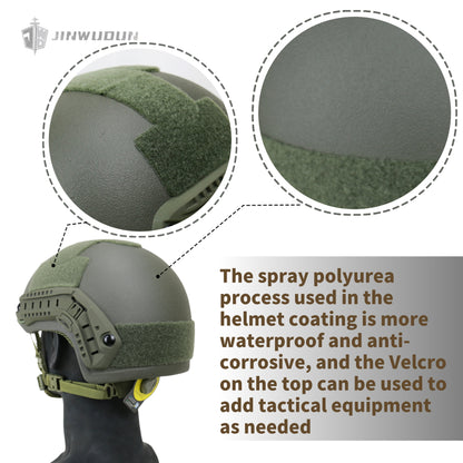 Tactical bulletproof helmet high-speed -NIJ IIIA