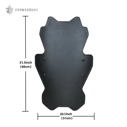 NIJ IIIA+ Irregular Bulletproof Shield | UHMWPE with Polyurea Coating | 20.1x31.5-inch