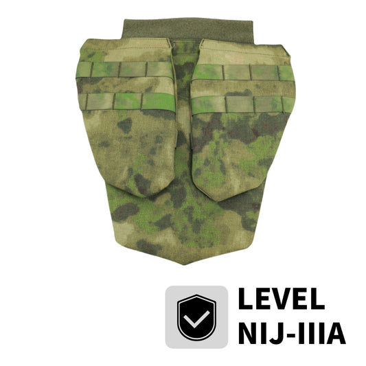 NIJ IIIA Belly/crotch bulletproof kit, tactical vest combination accessories