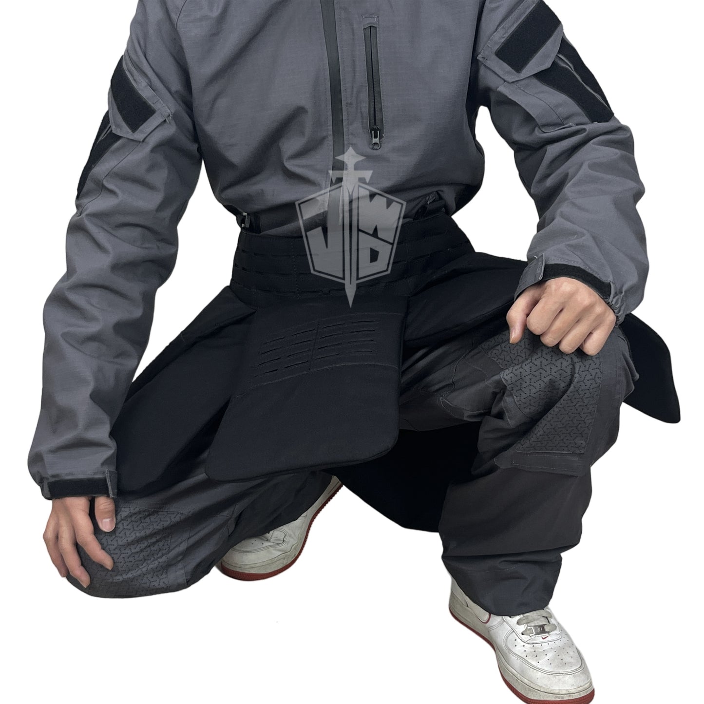 NIJ-IIIA tactical bulletproof skirt laser cutting multifunctional MOLLE