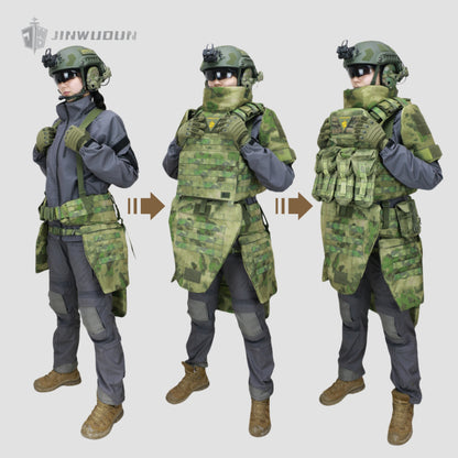 NIJ IIIA/IV Heavy "Raider" SSO original OEM special forces tactical bulletproof vest tactical vest suit