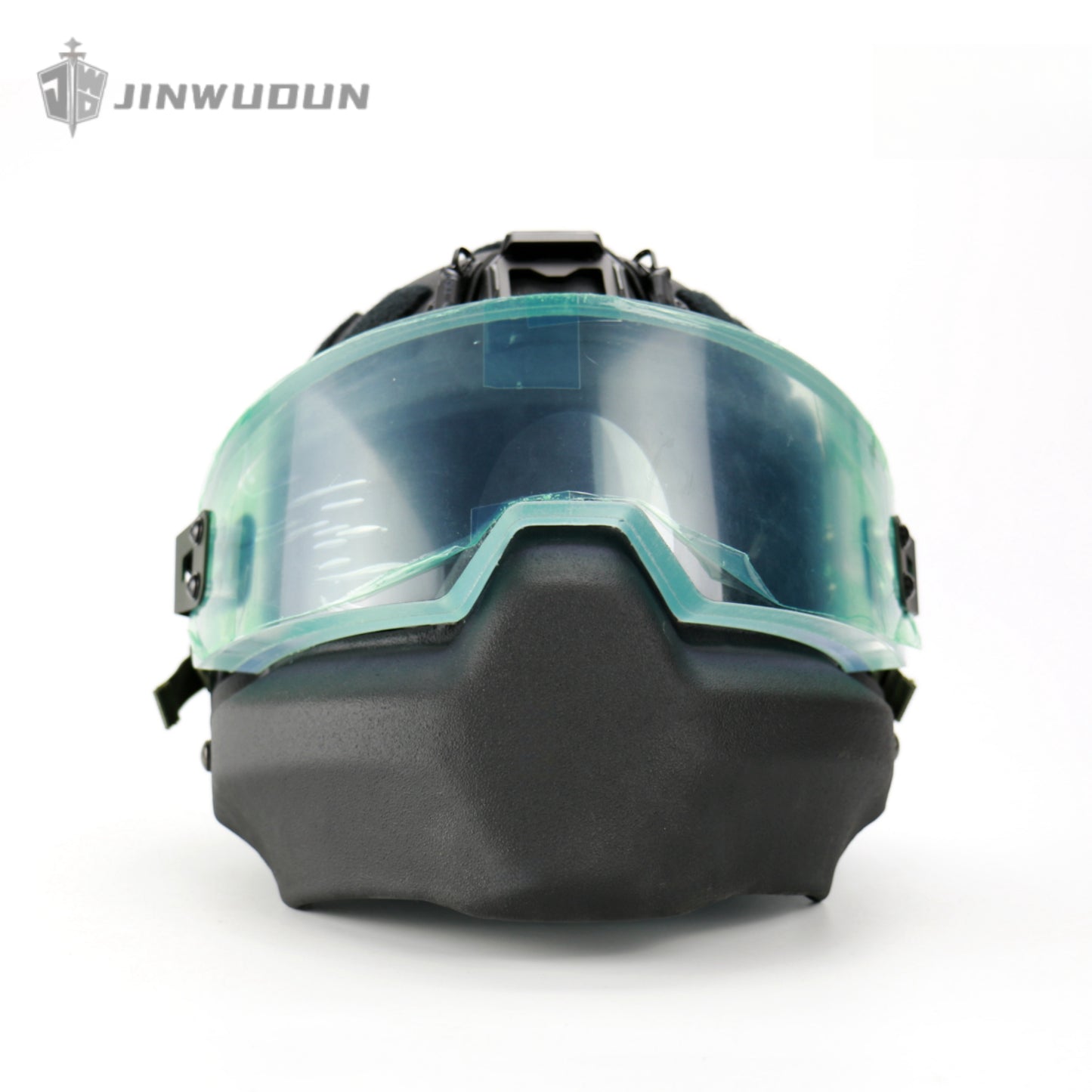 JWD-NIJ IIIA bulletproof helmet combination (helmet + goggles + jaw guard) IIIA level protection PE material