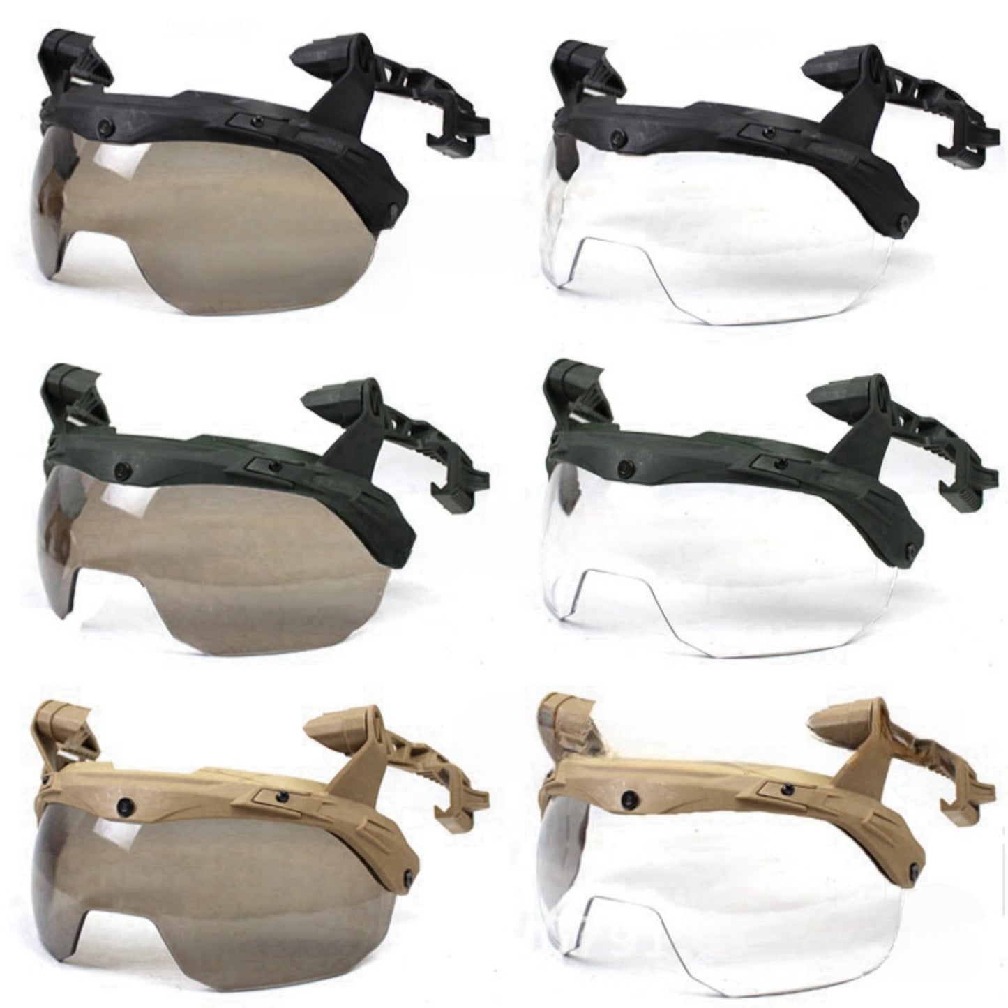 WENDY3.0 track version riot and windproof goggles, thickened and reinforced protective PC lens