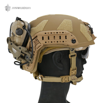 JWD-P30 Tactical Headset | Noise Reduction & Sound Pickup | Compatible with WENDY/FAST Helmets | Durable PC Material