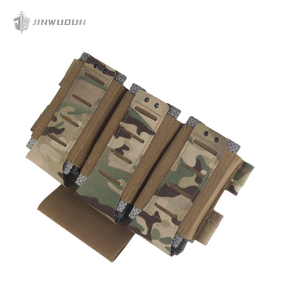 WG Mid-Ride style triple multi-function 5.56 magazine pouch panel chest vest expansion