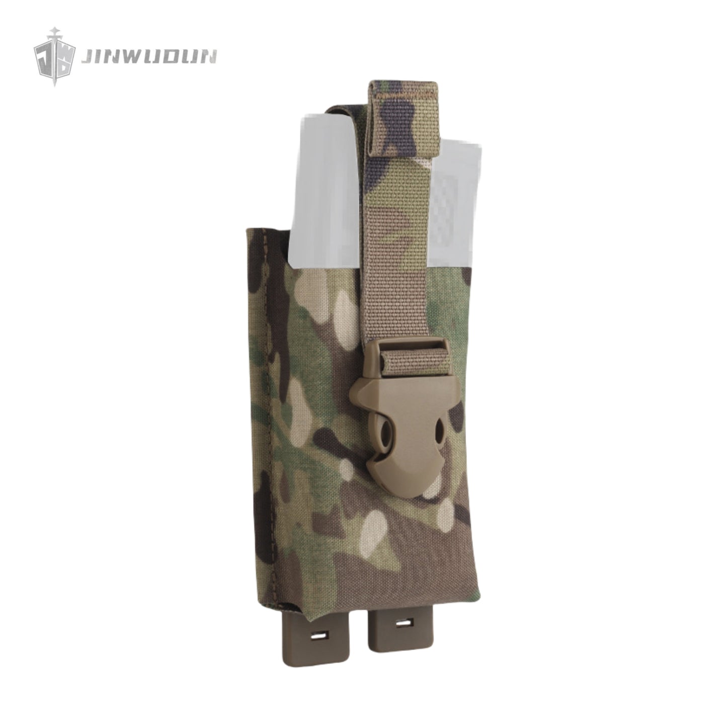 Webbing single 5.56 accessory bag tactical vest chest hanging expansion accessory bag molle