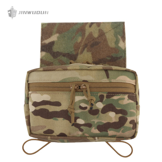 MK4 small tactical vest chest expansion accessory hanging sundries bag built-in double-sided Velcro