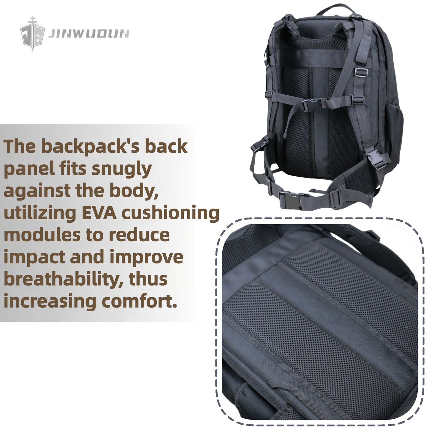 1000D Nylon Bulletproof Backpack Can Be Quickly Converted into a Bulletproof Vest
