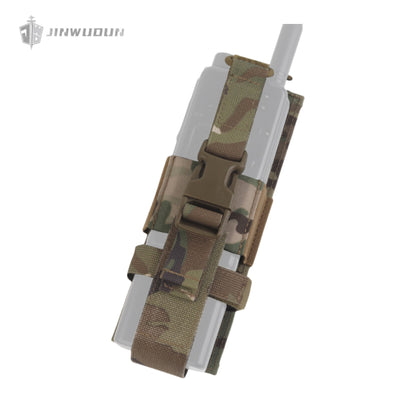 R-style radio side bag tactical vest expansion storage bag Velcro mount left and right interchangeable