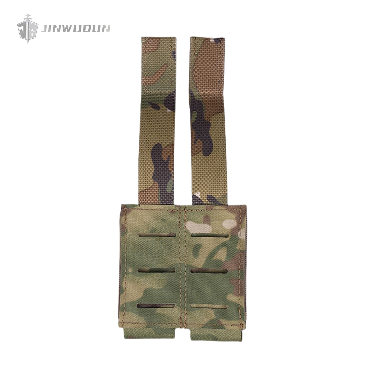 Open double function bag 9MM double molle multifunctional quick-pull storage bag waist bag