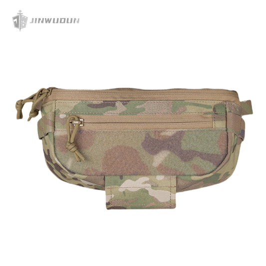 Tactical vest accessory pack equipment expansion pack dual-purpose multi-function belly pack
