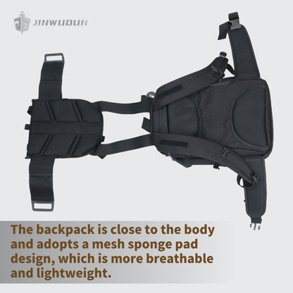 NIJ IIIA Bulletproof Backpack: Transforms into Tactical Vest in 3 Seconds, Made with Durable Cordura Material