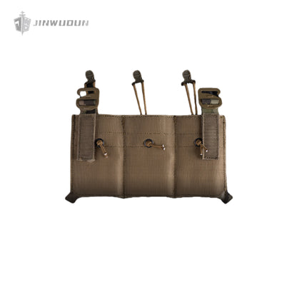 LG3V2 Multi-Purpose Triple Bag with Three Mounting Methods for a 5.56mm Tactical Vest