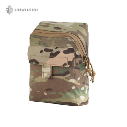Lightweight MOLLE tactical vest waist belt auxiliary bag Lightweight multi-functional sundries bag