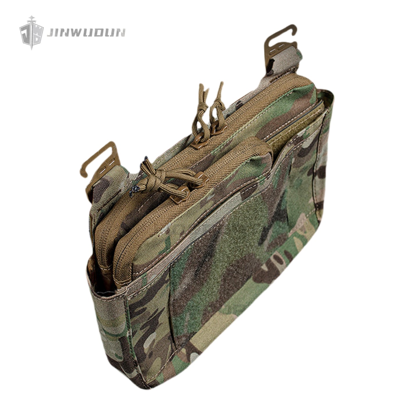 V5 PC tactical vest accessories kangaroo bag Velcro matte fabric multifunctional combination can be expanded