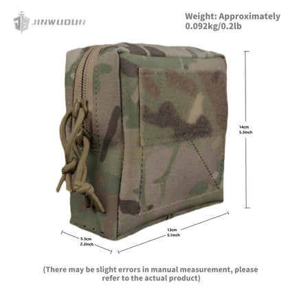 Multifunctional GP bag (size M) sports and leisure waist bag tactical sundries storage zipper bag