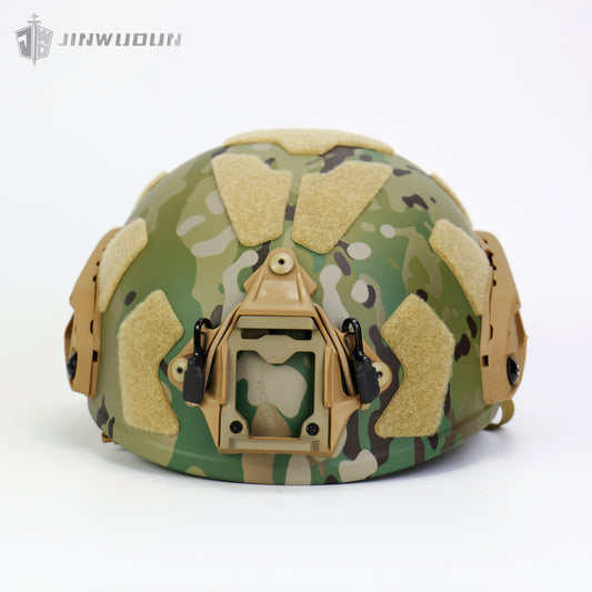 NIJ IIIA+ Protection FAST SF Bulletproof Helmet - High-Performance Aramid Material, Wendy Dual-Layer Suspension Liner