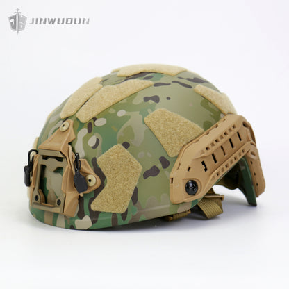 NIJ IIIA+ Protection FAST SF Bulletproof Helmet - High-Performance Aramid Material, Wendy Dual-Layer Suspension Liner