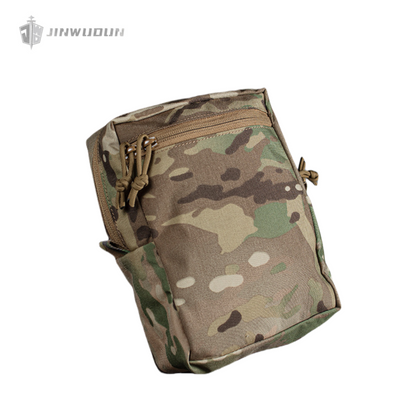 Square sundries Molle system zipper waist seal outdoor tactical small bag GP auxiliary bag (high)