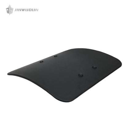 NIJ IIIA+ Bulletproof Shield with Polyurea Coating: 20.5x24-Inch Curved UHMWPE Design