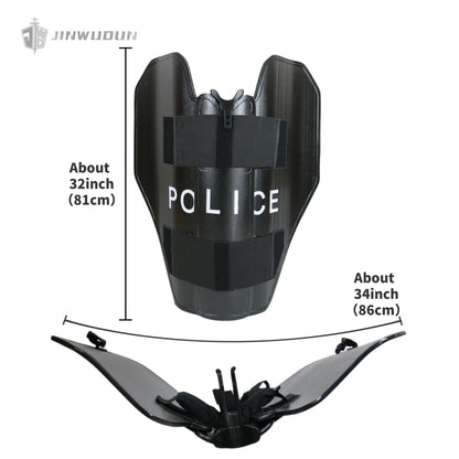 Foldable Butterfly Bulletproof Shield | NIJ IIIA+ UHMWPE with Polyurea Coating