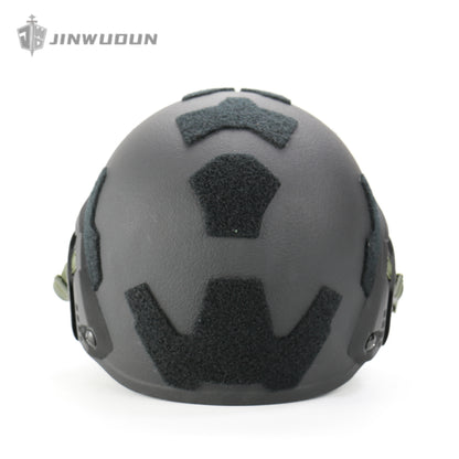 JWD-NIJ IIIA bulletproof helmet combination (helmet + goggles + jaw guard) IIIA level protection PE material