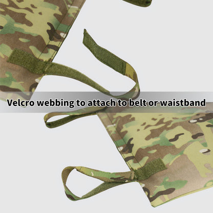 NIJ IIIA Level Ballistic Buttocks Guard | 14.6x17 Inch 1000D Nylon Material