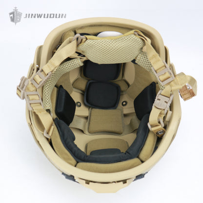 IIIA level AF split bulletproof helmet + bulletproof mask set aramid material