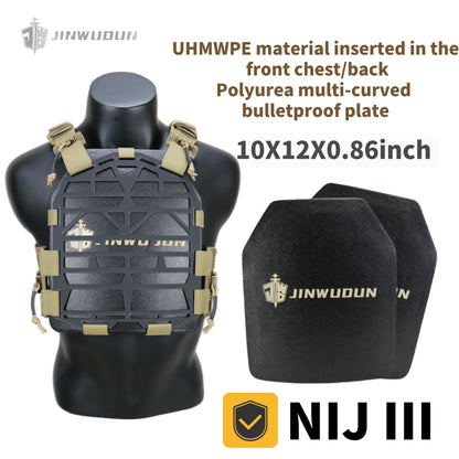 NIJ III level 06 hollow bulletproof vest water-proof tactical vest lightweight quick-release bulletproof vest