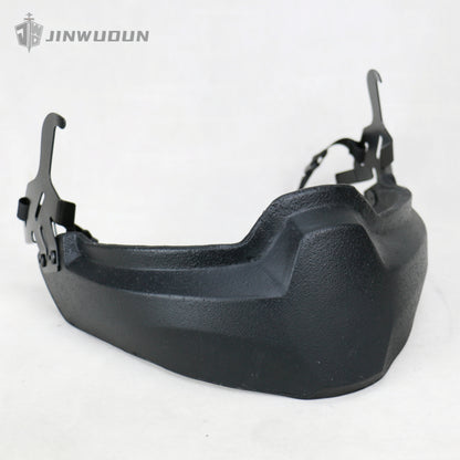 Level NIJ IIIA MICH helmet dedicated bulletproof jaw mask removable protective face mask