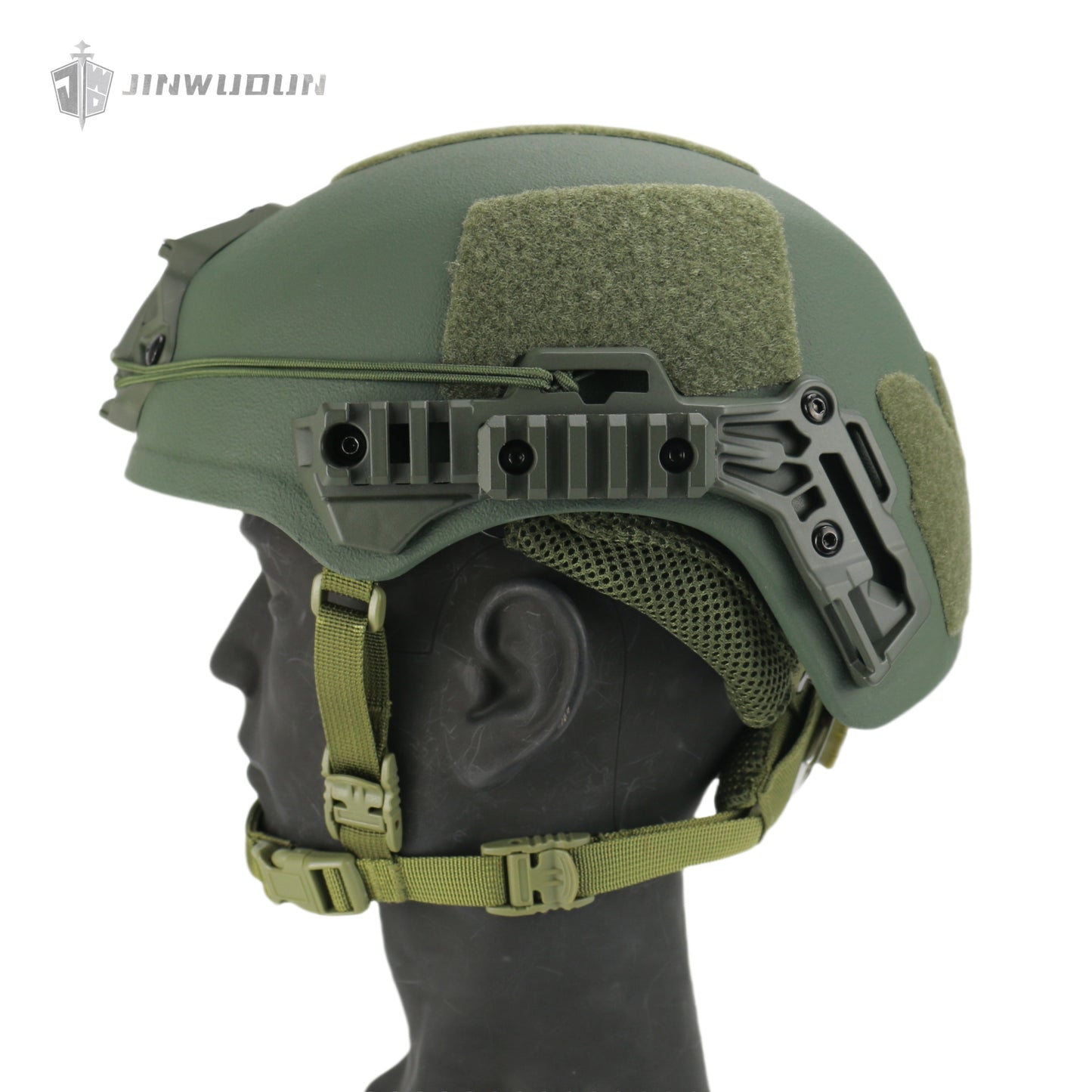 JWD-WENDY3.0 tactical bulletproof helmet American standard IIIA/GA2 level, UHMWPE material, spray polyurea coating