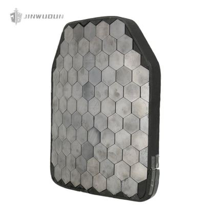 Level NIJ IV Ballistic Plate with Hexagonal Silicon Carbide Ceramic Full Layup Process 10x12inch Ballistic Inserts
