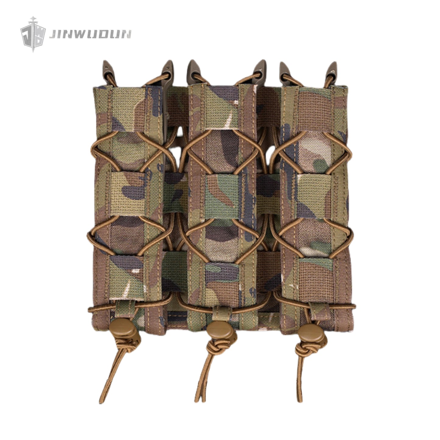 Tiger long triple quick-draw function package Molle mount long 9mm adapter accessory package
