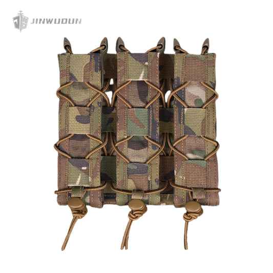 Tiger long triple quick-draw function package Molle mount long 9mm adapter accessory package