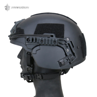 JWD-Bulletproof earmuffs Wendy helmet dedicated NIJ IIIA protective aramid material earmuffs