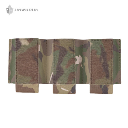 Triple 7.62 function pack (built-in) with Velcro for various tactical vests and chest mounts