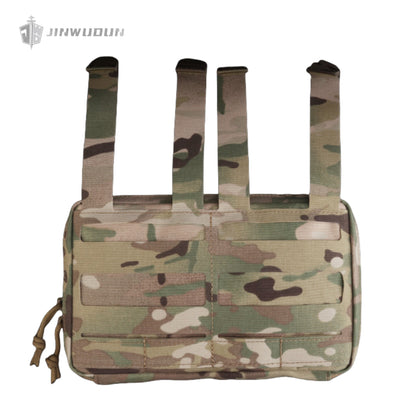 GP bag two-way zipper molle mount a variety of tactical equipment expansion storage bag