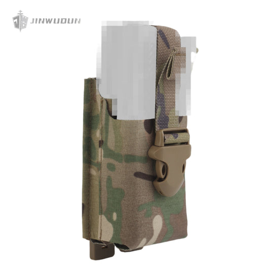 Webbing double rifle magazine bag accessory bag molle tactical storage function bag buckle fixed
