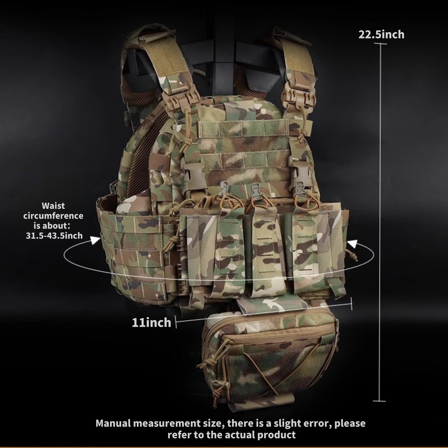 NIJ-IV ARC tactical vest bulletproof jacket shoulder Tubes quick release Molle tactical outdoor cs combat seal training