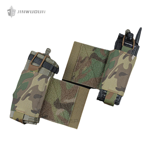 V2 Side Bag Velcro Tactical Expansion Portable Storage Bag Matte Fabric
