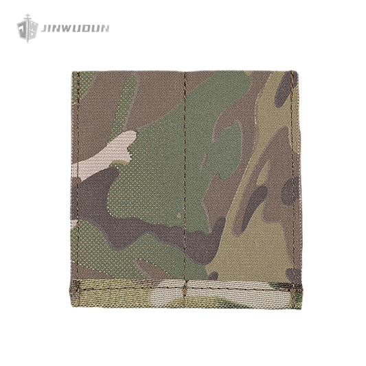 Lightweight elastic double small function bag 9mm tactical molle mounting multi-function storage bag
