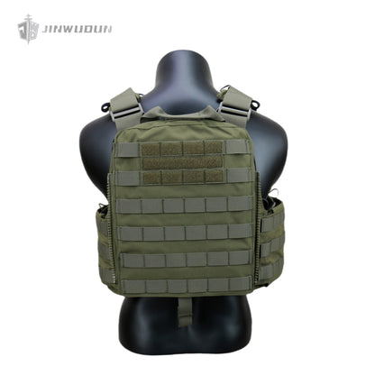CPC tactical vest, made of nylon, can accommodate 20*16.5 inch bulletproof plates.