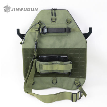 JWD-Level NIJ IIIA tactical quick-response bulletproof shield, lightweight and multi-purpose with strobe light, UHMWPE material
