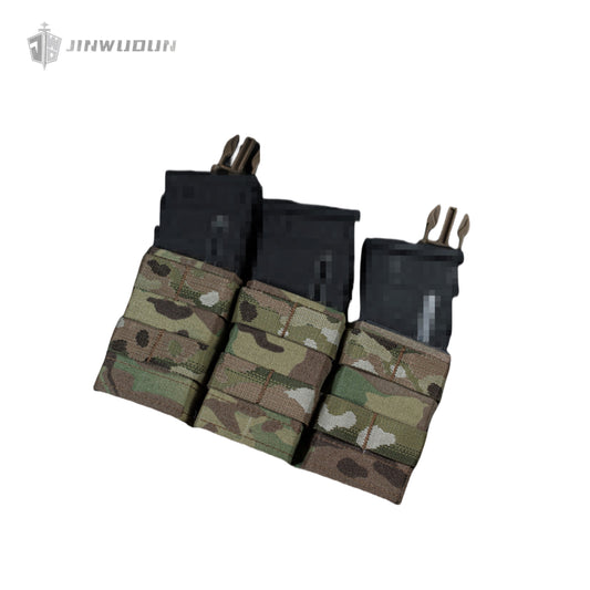 FAST triple 5.56 magazine pouch (medium) vest buckle front panel