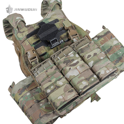 FAST triple 7.62 magazine function package (high) tactical vest buckle front panel