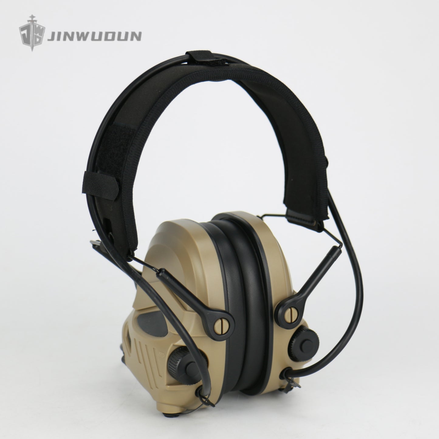 JWD-P30 Tactical Headset | Noise Reduction & Sound Pickup | Compatible with WENDY/FAST Helmets | Durable PC Material