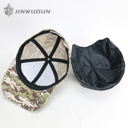 JWD-NIJ IIA MultiCam bulletproof baseball cap high performance UHMWPE material outdoor